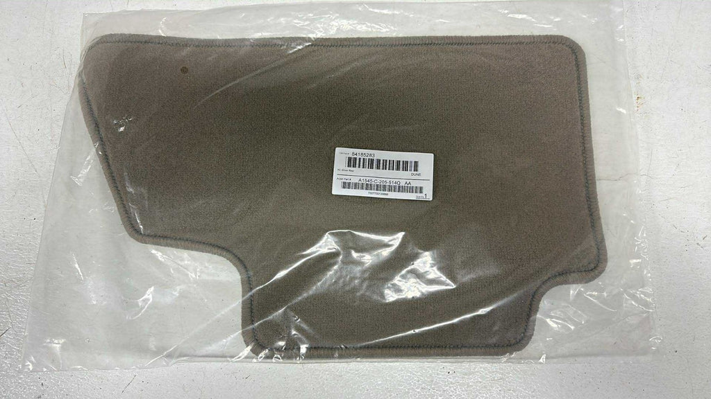 2014 - 2018 GMC Yukon Chevy Tahoe SUV OEM Floor Mat Set, Dune Carpet Crew Cab