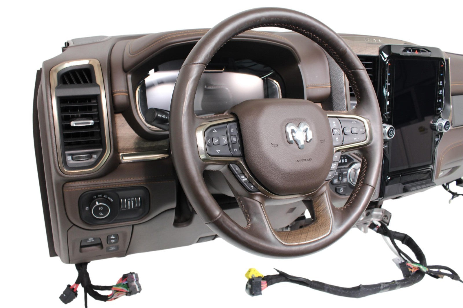 19-25 Ram 1500 DT Crew Complete Longhorn Interior Seats Console Dash Door Panel