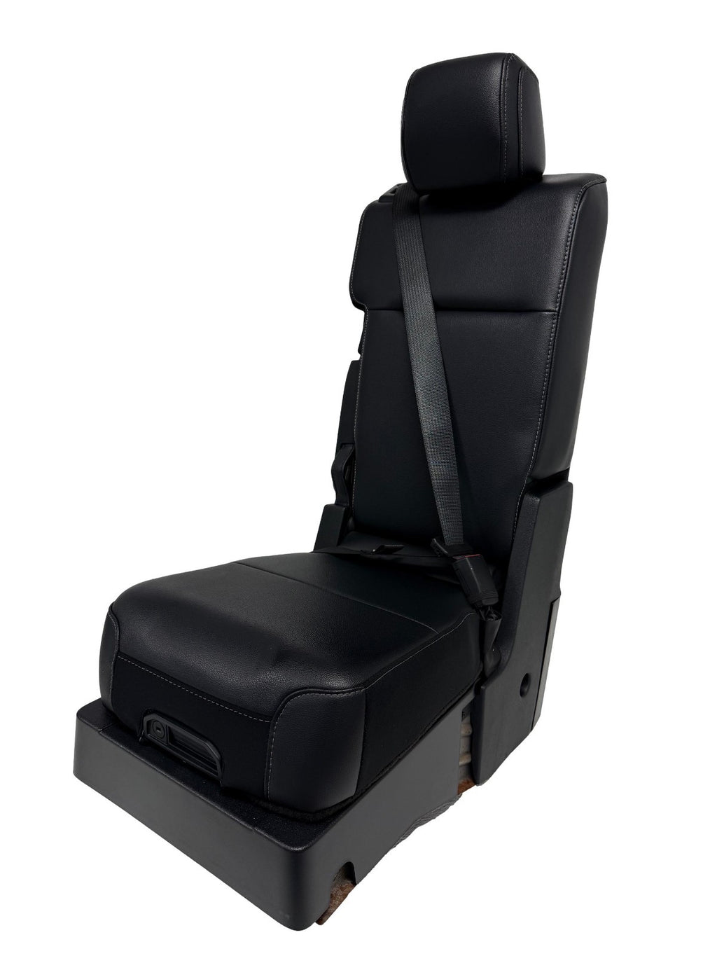 2021-2026 F150 Super Duty Console → Jump Seat Conversion Kit, Black Leather Used