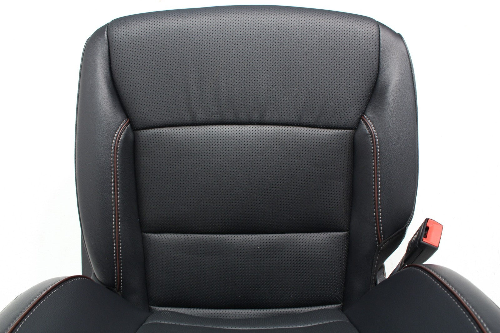 2021+ Ford F150 Super Duty Front Seats, Lariat Sport Black Leather Brown OEM