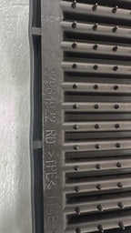 2014 - 2018 Sierra Silverado OEM Floor Mat Set, Black Rubber Slush Extended Cab