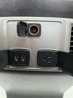 15-22 Ford F150 Super Duty Center Console Kit w/o Shifter - Black Leather Lariat