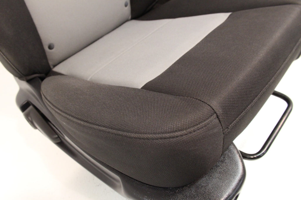 1998 - 2009 Ford Ranger Front Seats, Black Gray Cloth Bucket, Extended Cab