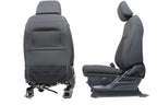2015 - 2026 Ford F150 & Super Duty Seats, STX Black Cloth Manual w/ Lumbar