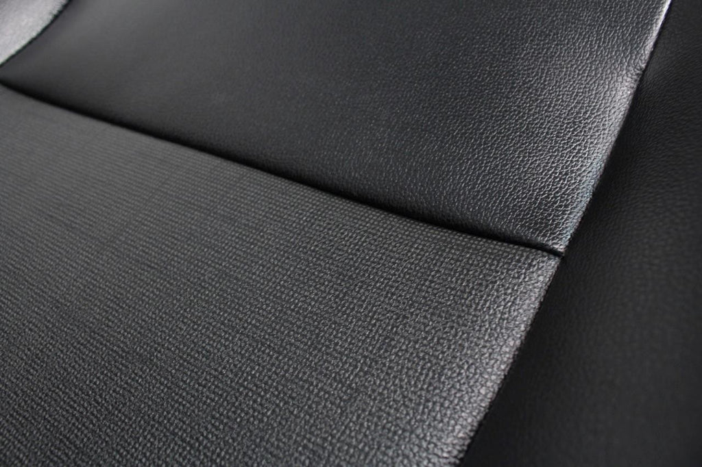 2015 - 12021 Ford Transit 150 250 350 Van Vinyl Front Bucket Seats Black Armrest