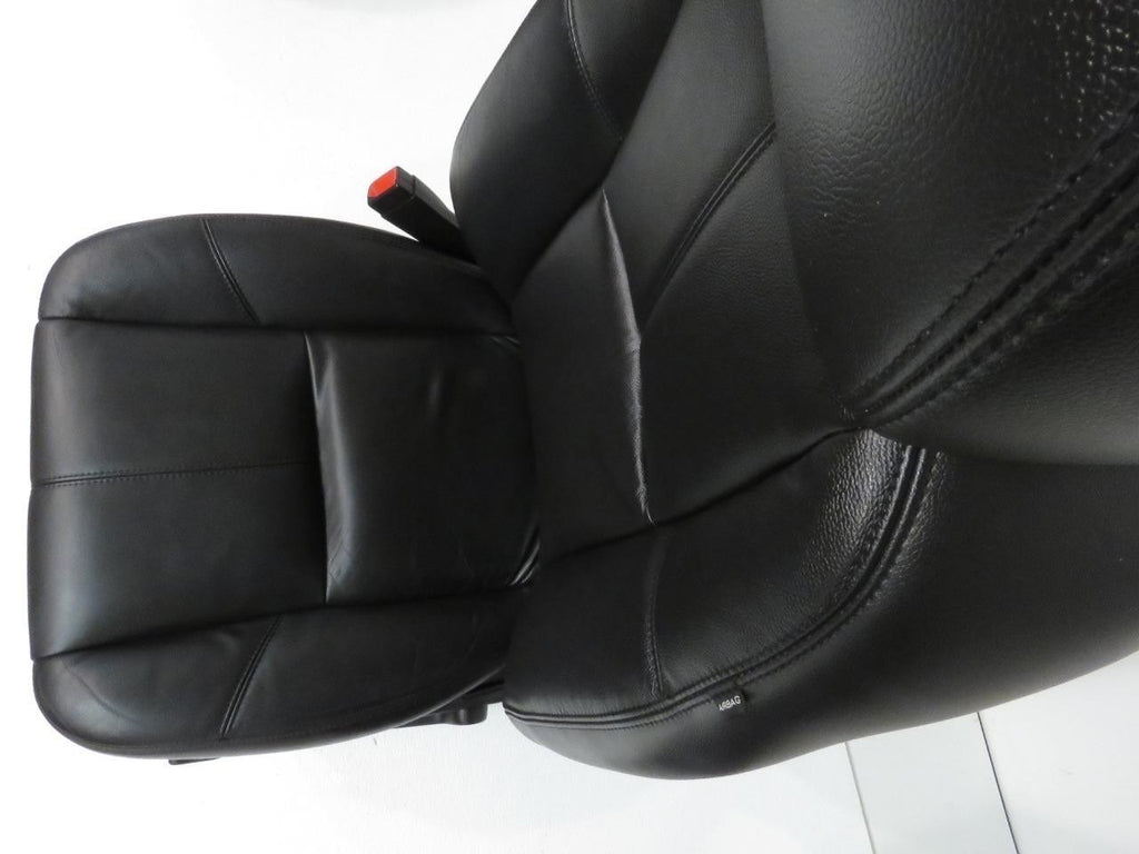2007 - 2014 GM Silverado Tahoe Front Seats, LT Black Leather Lumbar Power Heated
