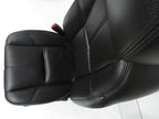 2007 - 2014 GM Silverado Tahoe Front Seats, LT Black Leather Lumbar Power Heated