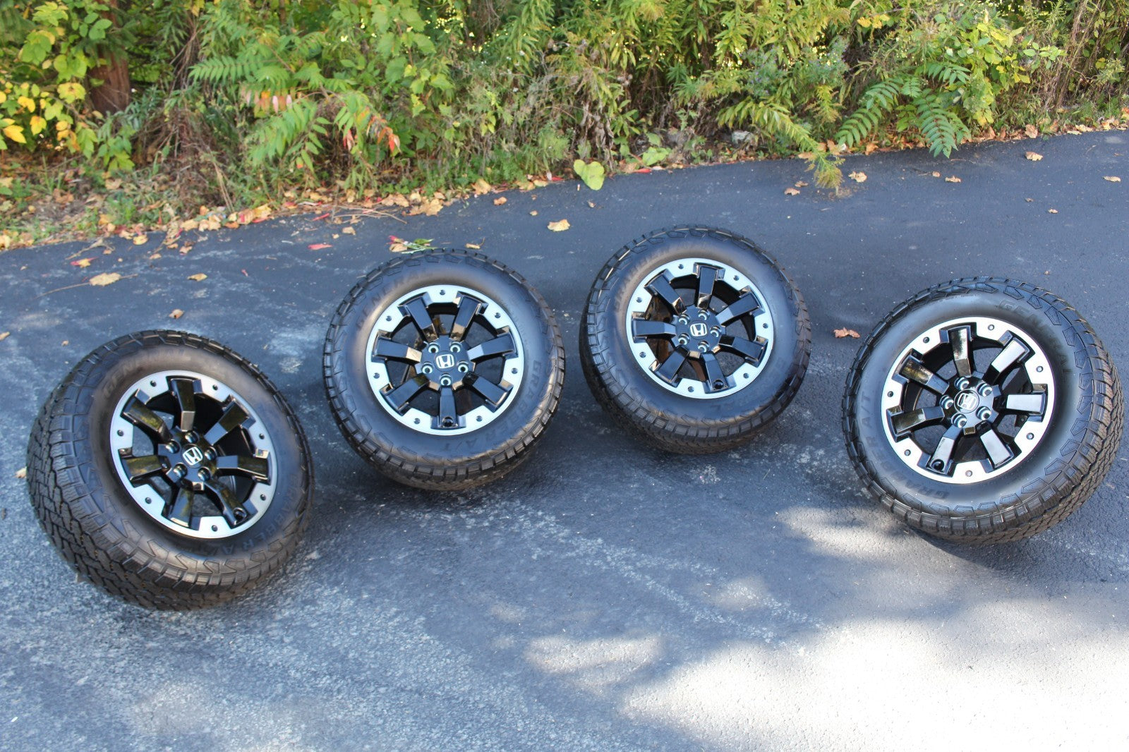2022-2026 Honda Passport OEM 18"  Wheels/Rims Machined Black + Tires - Set Of 4