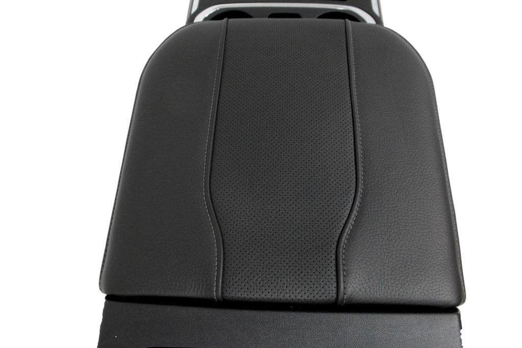 2019 - 2023 Chevy Silverado GMC Sierra Denali Center Console, Black w/ Ash Wood