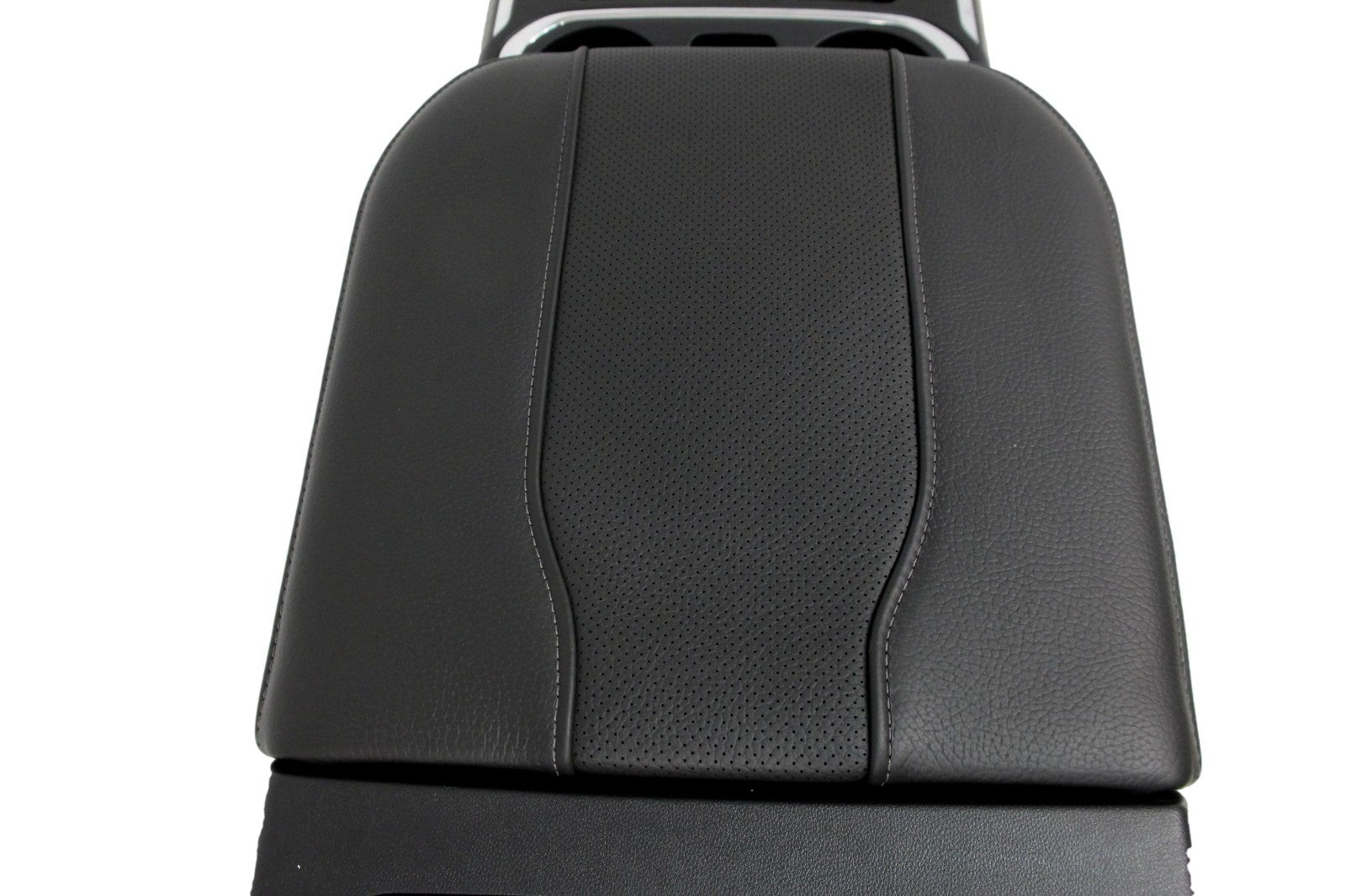 2019 - 2023 Chevy Silverado GMC Sierra Denali Center Console, Black w/ Ash Wood