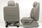 99 - 06 Silverado Sierra Tahoe Yukon Heated Power Leather Seats Pewter Gray OEM