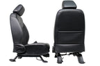 07-18 Jeep Wrangler JKU Freedom Edition Seats, Oscar Mike Black Leather Full Set