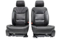 2014 - 2019 Sierra Chevy Silverado Front Seats, High Country Power Black Leather