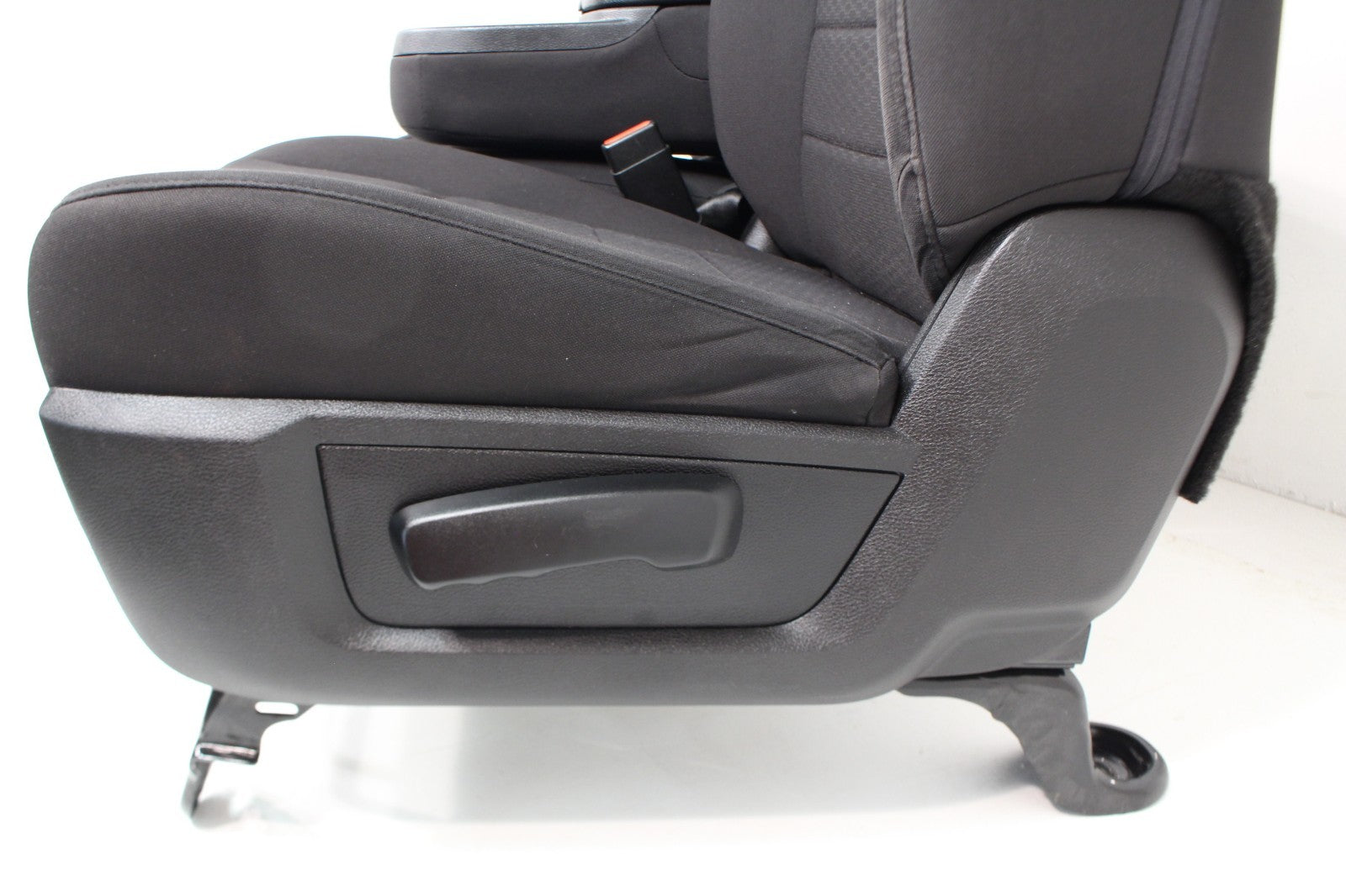 2009-2024 Dodge Ram Seats, Quad Cab Front & Rear, Manual Black Cloth w/ Jumpseat
