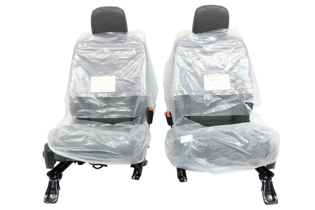 2020 - 2025 Jeep Gladiator Mojave X Power Leather Seats - Black Green OEM