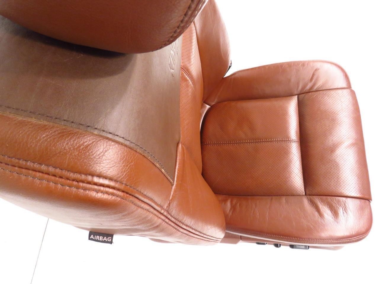 1999 - 2016 Ford Super Duty Seats Set, King Ranch Leather Power Heat Cool Crew
