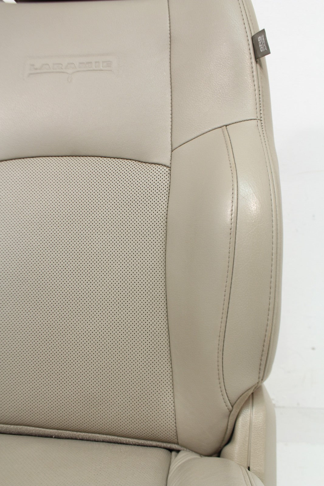 2009 - 2018 Ram Seats, Laramie, Frost Beige Tan Leather w/ Heating & Ventilation
