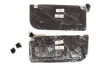 2021 - 2025 Ford F150 OEM Sun Visor Set w/ Mirrors, OEM Black Cloth XL
