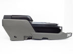 15-22 Ford Truck Center Console & Install Kit w/o Shifter - Gray Vinyl XLT