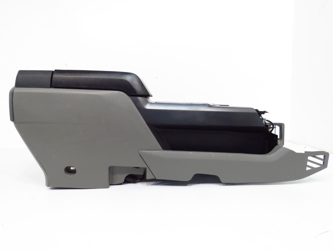 15-22 Ford Truck Center Console & Install Kit w/o Shifter - Gray Vinyl XLT