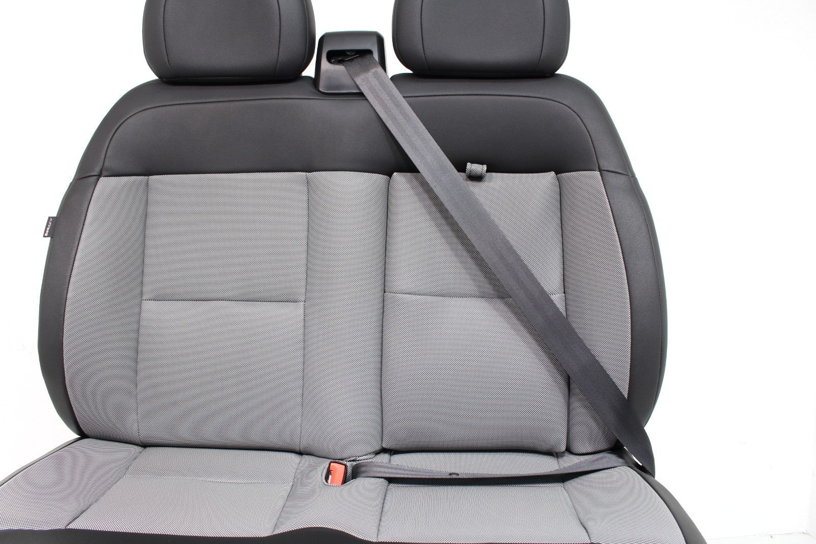 2014 - 2025 Ram ProMaster Front Passenger Seat, Black Vinyl Bench w/ Center Seat