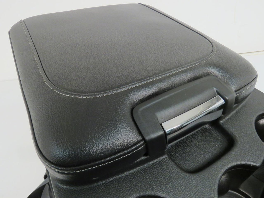 2009 - 2018 Ram Center Jump Seat, Black Leather Laramie, w/ Install Kit & Trim