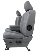 2002 - 2009 Dodge Ram Split Bench Seat, Slate Gray Cloth w/ Power Driver, Lumbar