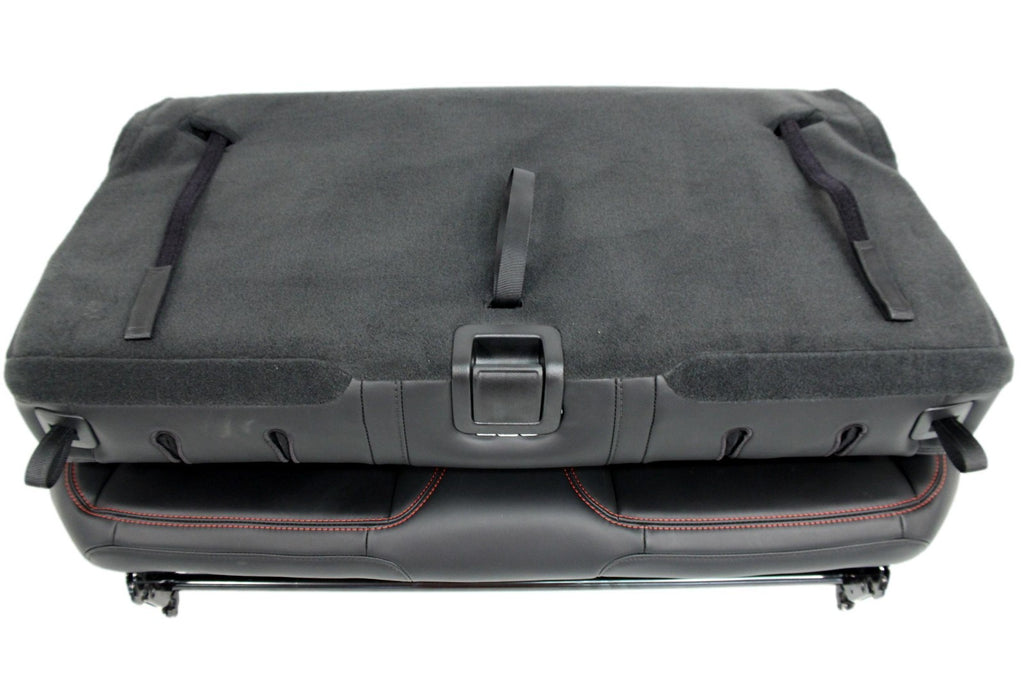2019 - 2026 Jeep Wrangler JL 2-Door Rear Seat, Nappa Black Leather Rubicon Red