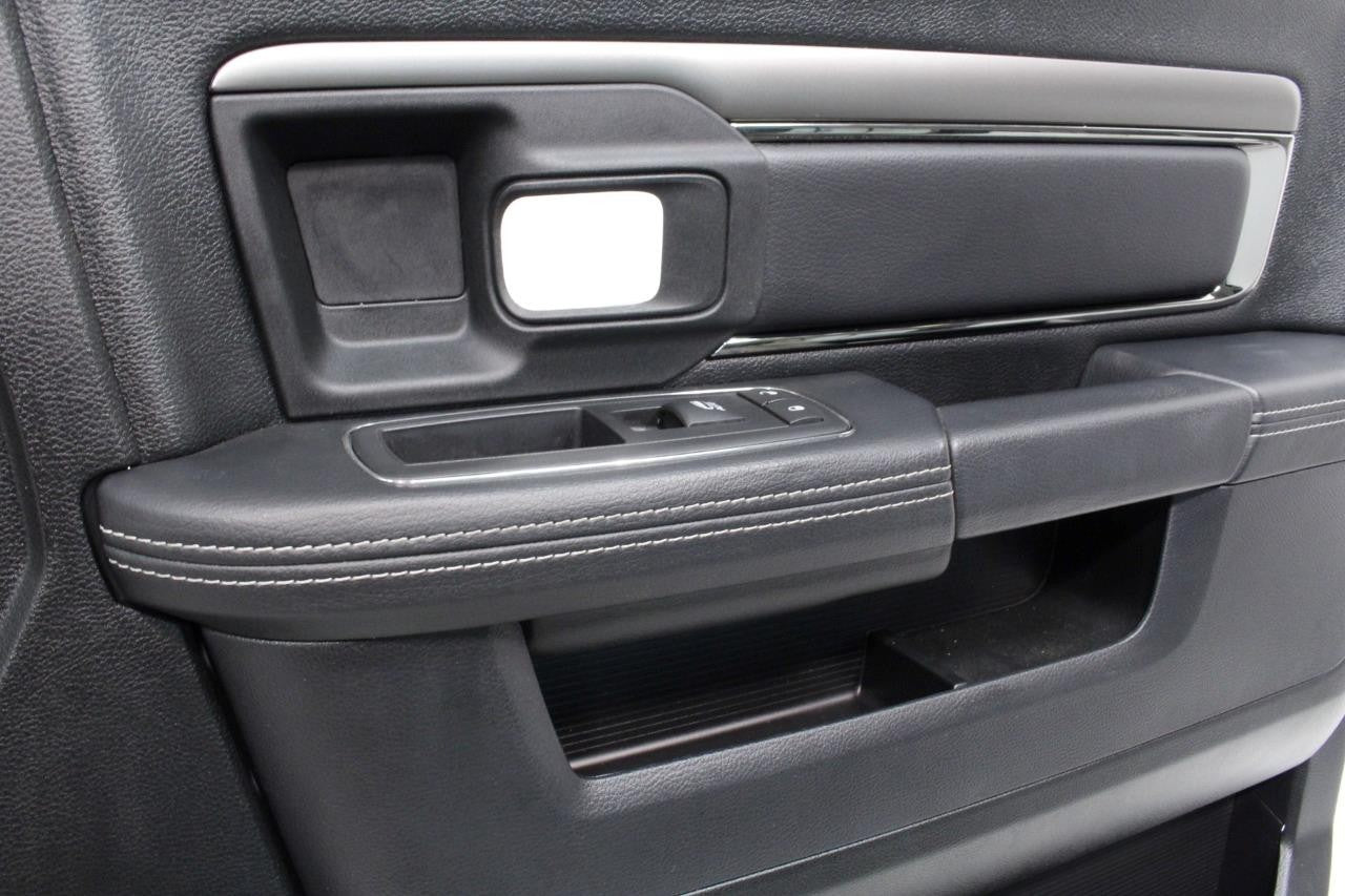 2013 - 2018 DS Ram Door Panels, Crew Cab Laramie Black w/ Switches OEM Mint
