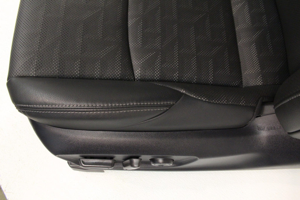 2024-2025 Toyota Tacoma TRD Double Cab Seats - Black SofTex Leather, Heated/Vent