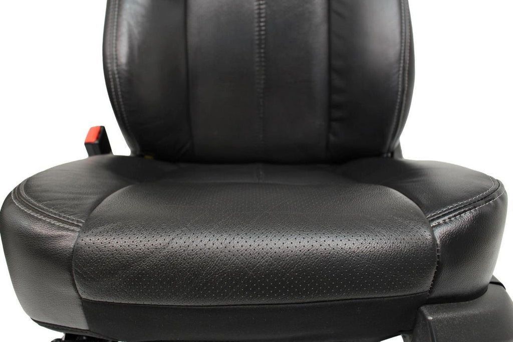 1999 - 2016 Ford Super Duty Front Seats, Lariat Black Leather, Power Heat Cool