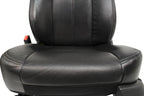 1999 - 2016 Ford Super Duty Front Seats, Lariat Black Leather, Power Heat Cool