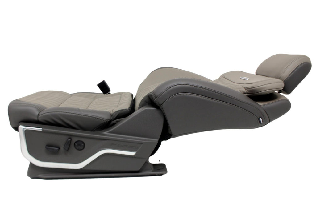 2026 Ford F250 F350 Platinum Plus Complete Leather Interior, Smoked Truffle 703A