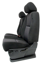 2007 - 2014 GM Silverado Tahoe Suburban Front Seats, LT Powered Black Cloth OEM