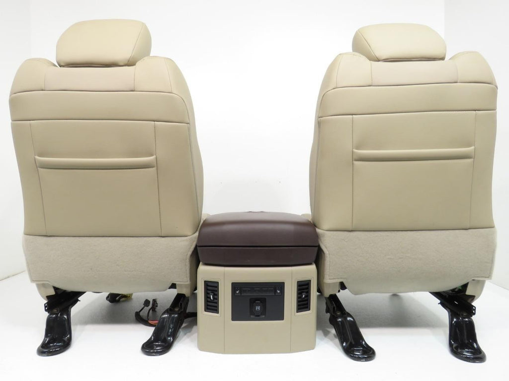 2013 - 2018 Dodge Ram Seats & Console, Tan Leather Laramie Heated Cooled