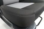 1998 - 2011 Ford Ranger Seats, 60-40 Split Bench, Black Gray Cloth, Extended Cab