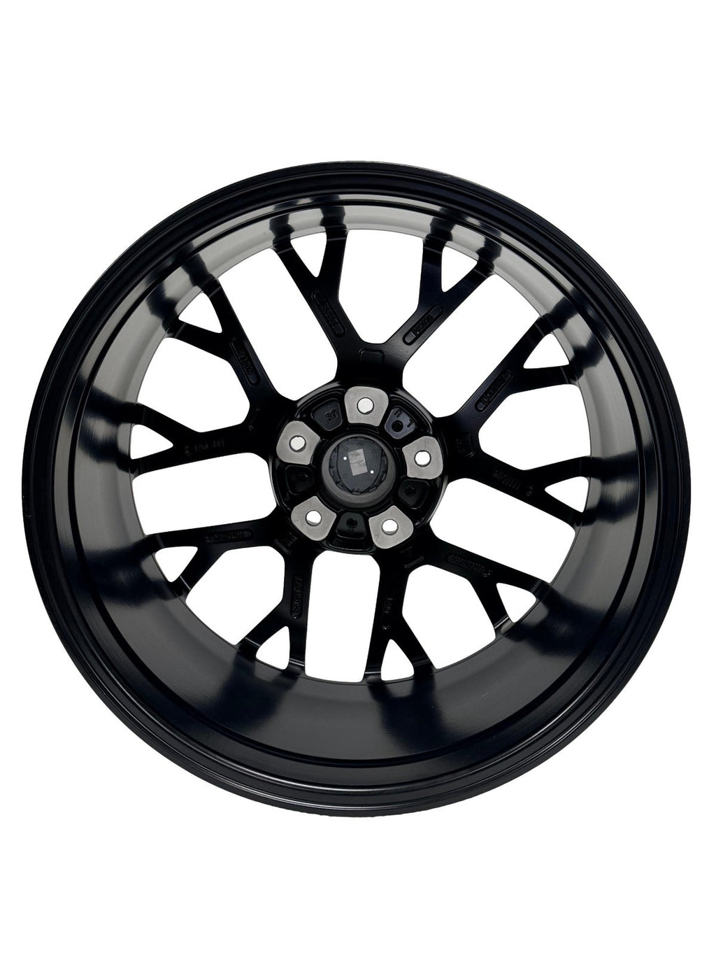 Porsche 911 992 RS Spyder Design 20"/21" Staggered Wheel Set Black w/ TPMS Lugs
