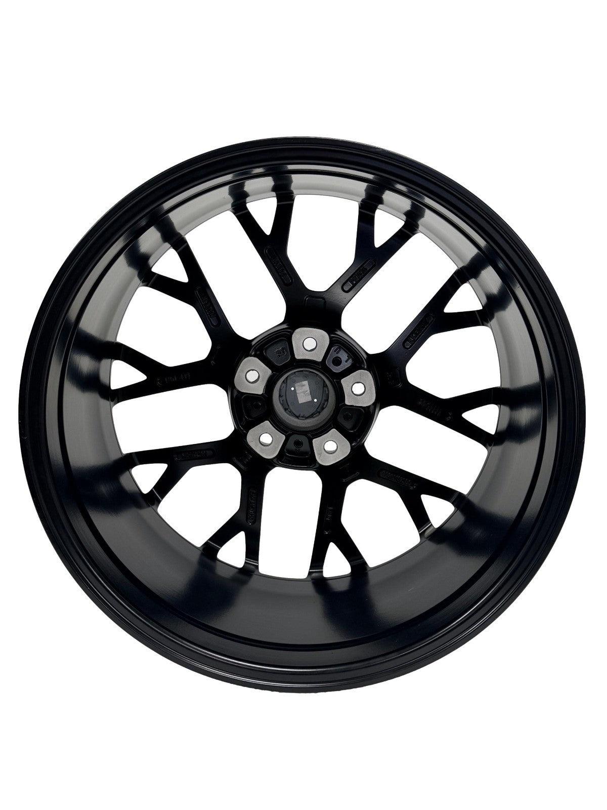 Porsche 911 992 RS Spyder Design 20"/21" Staggered Wheel Set Black w/ TPMS Lugs