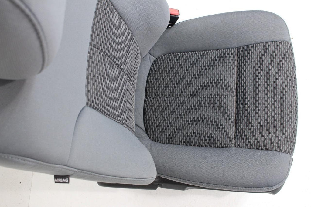 2011 - 2016 Ford Super Duty Front Seats, XL Gray Cloth Manual Fits 99+ F250 F350