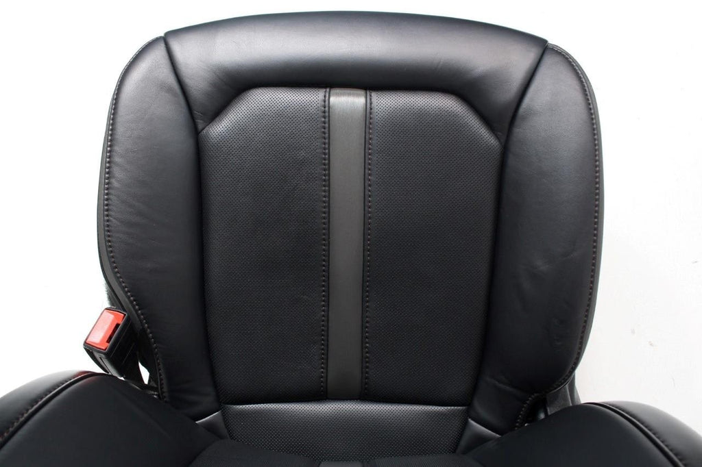 2015 - 2022 Ford F150 Super Duty Platinum Front Seats, Black Leather Heat & Cool