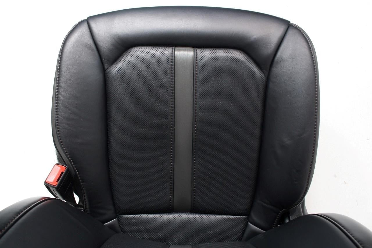 2015 - 2022 Ford F150 Super Duty Platinum Front Seats, Black Leather Heat & Cool