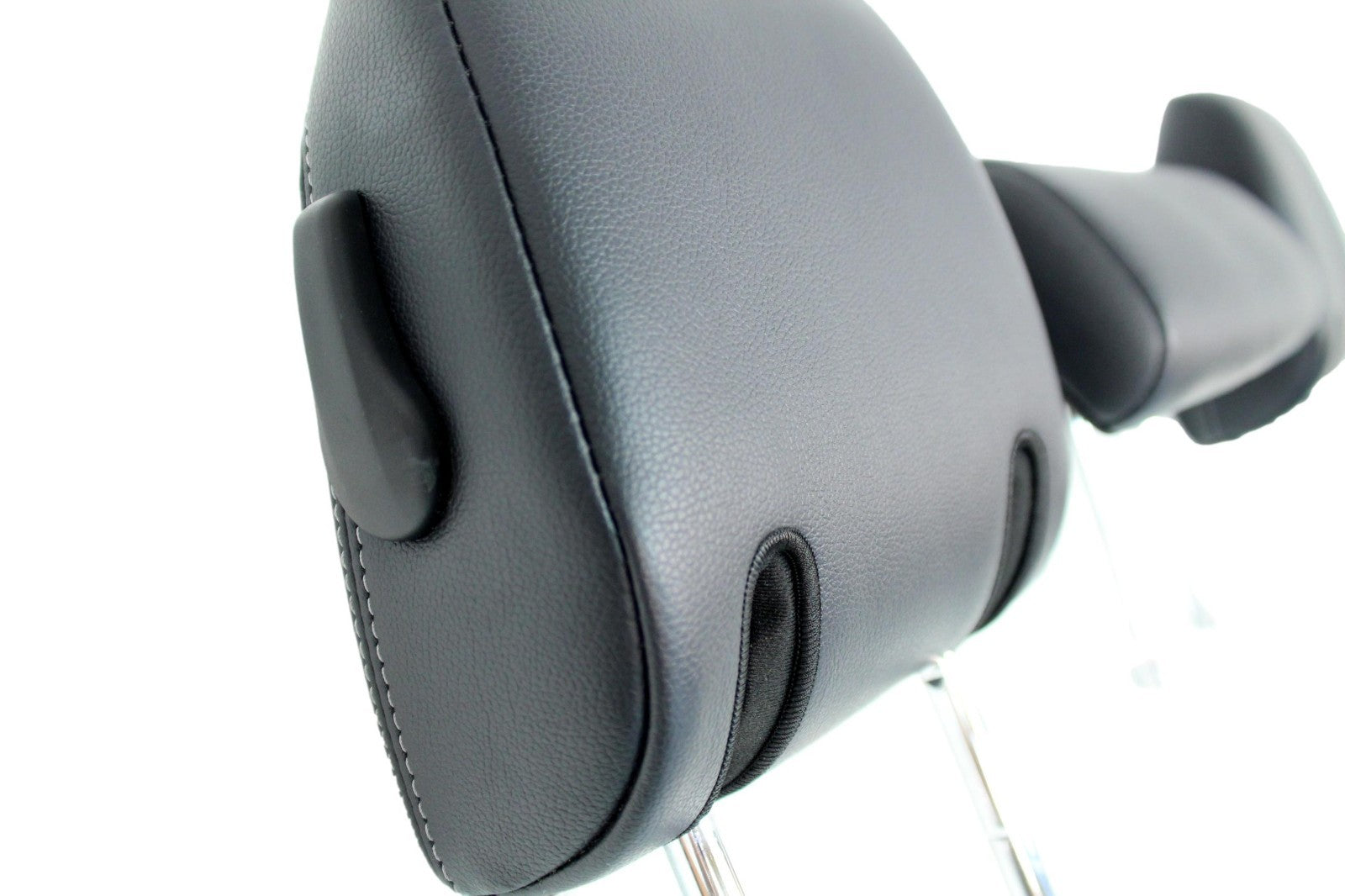 2014-2024 Toyota 4Runner Second Row Headrest Set, Black Leatherette Softex OEM
