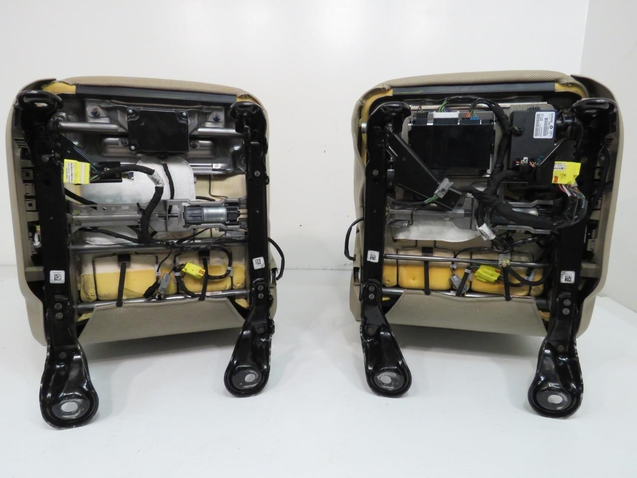 2013 - 2018 Dodge Ram Seats & Console, Tan Leather Laramie Heated Cooled