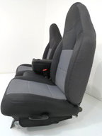 1998 - 2003 Ford Ranger Seats, Extended Cab 60-40 Split Bench, Black Gray Cloth