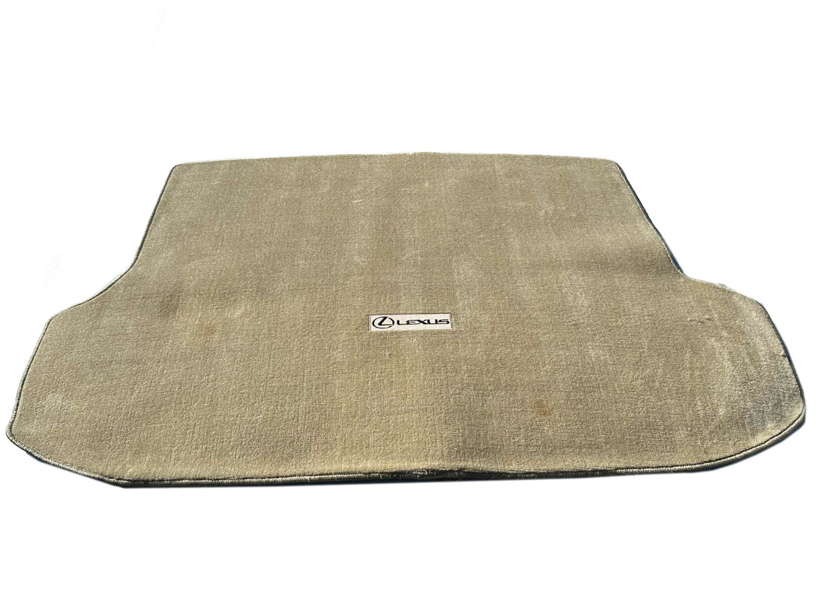 2010 - 2015 Lexus RX350 RX450H OEM Trunk Carpet Floor Mat, Beige Tan