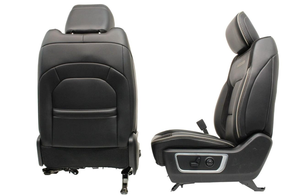 19-24 Dodge Ram 1500 Laramie Heated Cooled Leather Seats Front & Rear Crew Cab