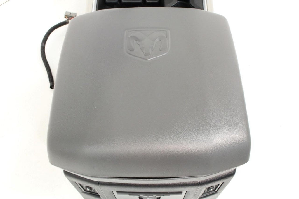 2013 - 2018 Dodge Ram Center Console w/ Radio Bezel, Install Brackets & Bolts