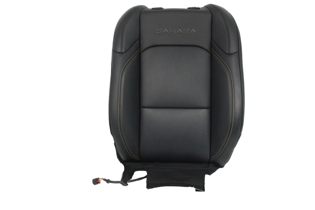 2024+ Jeep JL JT Seat Lean Back, Sahara Black Leather w/Copper, Front Driver