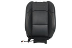 2024+ Jeep JL JT Seat Lean Back, Sahara Black Leather w/Copper, Front Driver