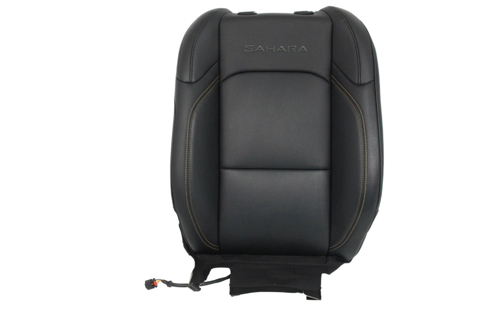 2024+ Jeep JL JT Seat Lean Back, Sahara Black Leather w/Copper, Front Driver